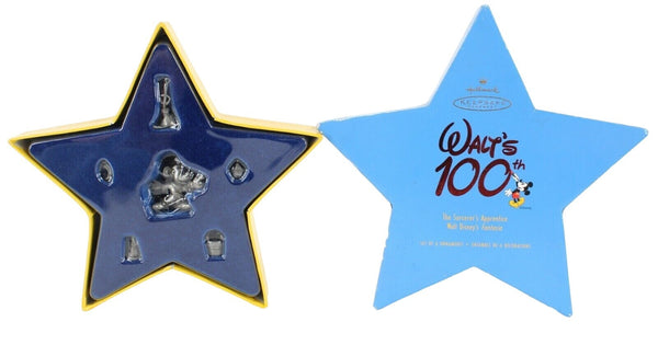 Hallmark NEW Walt's 100th Sorcerer's Apprentice Set Of 6 Ornaments
