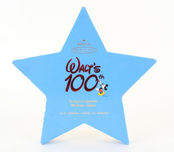 Hallmark NEW Walt's 100th Sorcerer's Apprentice Set Of 6 Ornaments