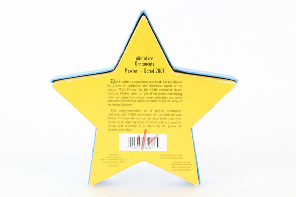 Hallmark NEW Walt's 100th Sorcerer's Apprentice Set Of 6 Ornaments