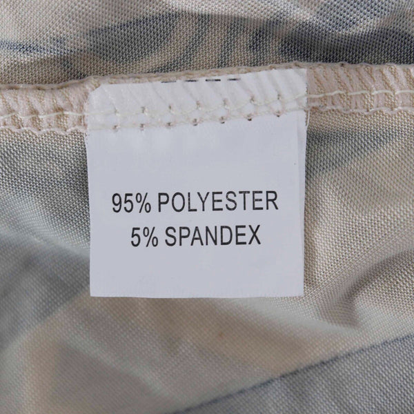 Frappe NEW Sz S Black Tan Multi Fash10n1sta Polyester Spandex Tunic Top