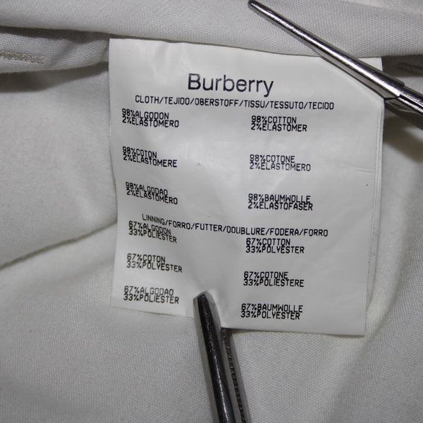 Burberry Gold Sz 32 x 31 Light Tan Pockets Pleated Cotton Polyester AS IS Pant