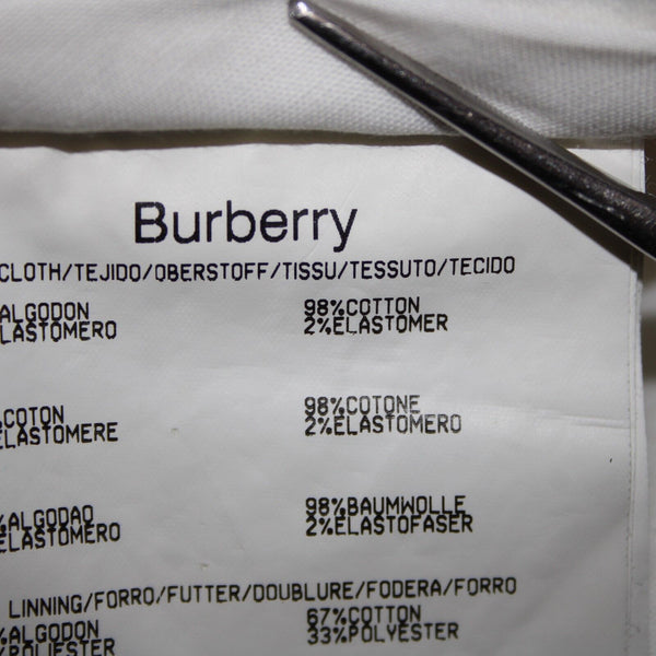 Burberry Gold Sz 32 x 31 Light Tan Pockets Pleated Cotton Polyester AS IS Pant