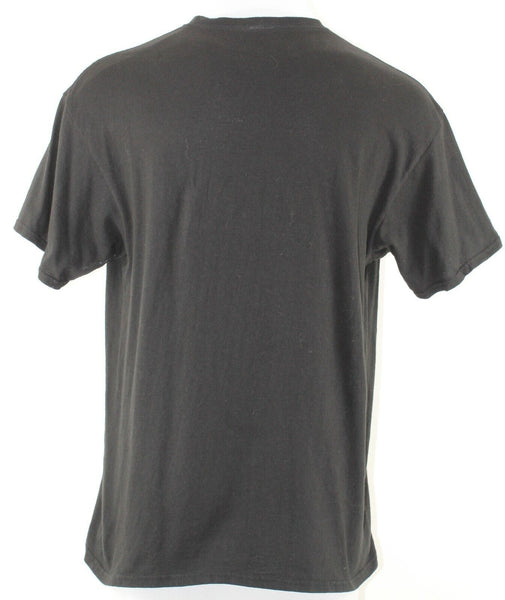 Friday The 13th New Line Sz XL Black Aqua Graphic 100% Cotton T Shirt