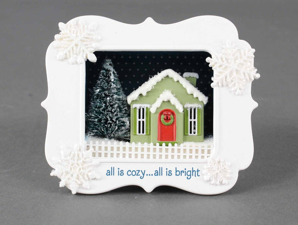 Hallmark Keepsake NEW $24 All Is Cozy... Bright w Light Capability Ornament