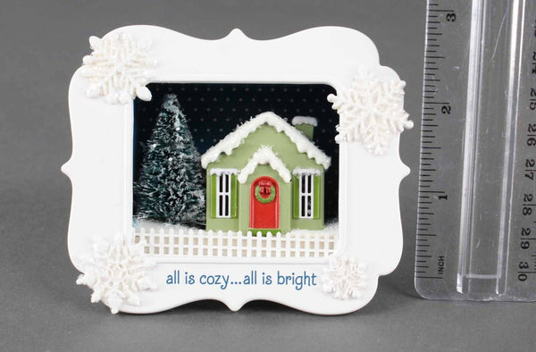 Hallmark Keepsake NEW $24 All Is Cozy... Bright w Light Capability Ornament