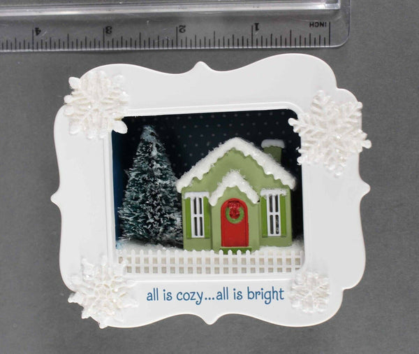 Hallmark Keepsake NEW $24 All Is Cozy... Bright w Light Capability Ornament