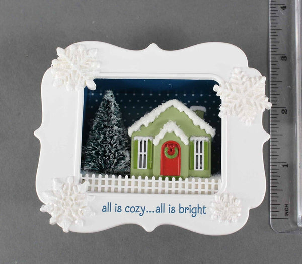 Hallmark Keepsake NEW $24 All Is Cozy... Bright w Light Capability Ornament