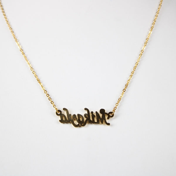 MIKAYLA NEW Goldtone Rhinestone Accent 14.5" w 4.5" Multi Ring Ext Necklace