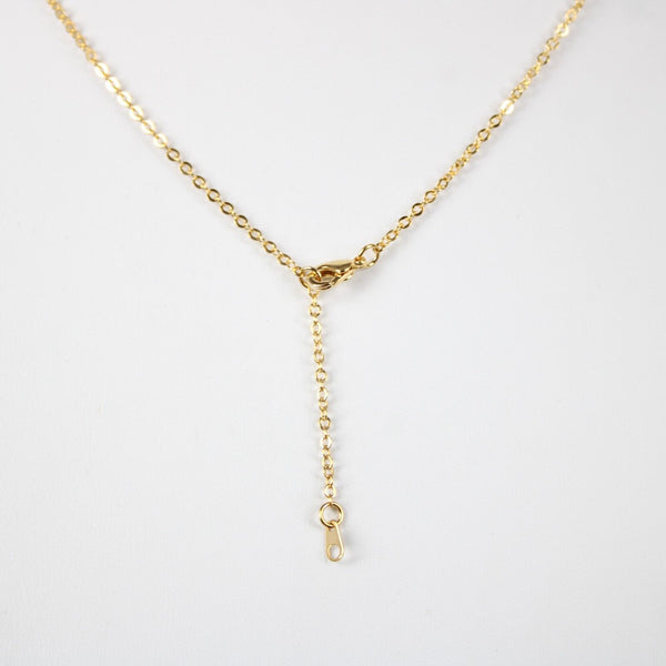 MIKAYLA NEW Goldtone Rhinestone Accent 14.5" w 4.5" Multi Ring Ext Necklace