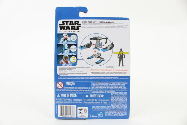 Hasbro  Star Wars The Force Awakens 2015 X Wing Pilot Asty Figure Collectible