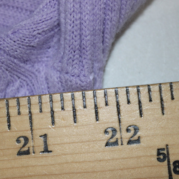 Carolyn Taylor Cardigan Sweater NEW $34 Sz XL Lavender Purple 100% Acrylic