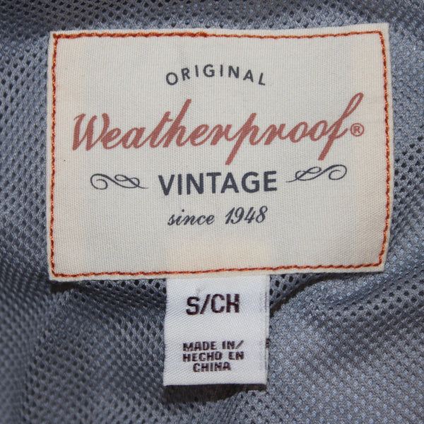 Weatherproof Jacket NEW Sz S Blue Light Blue Hooded 100% Polyumethane Jacket