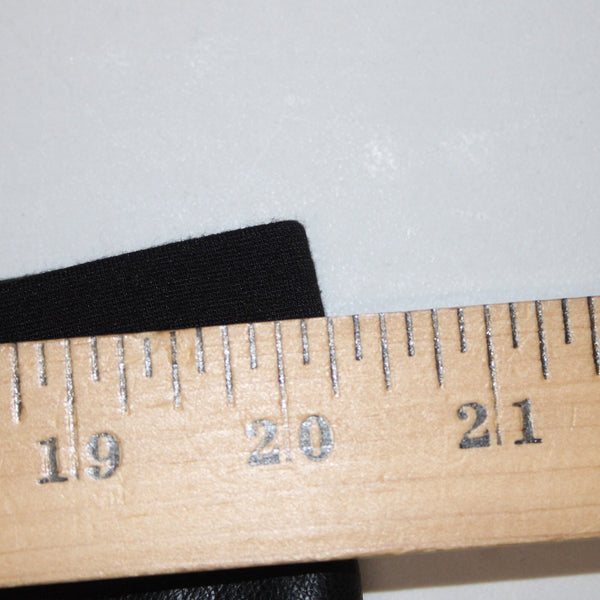 Joseph Ribkoff Pant Sz 18 x 27 Black Faux Leather Details Faux Pockets Pull On