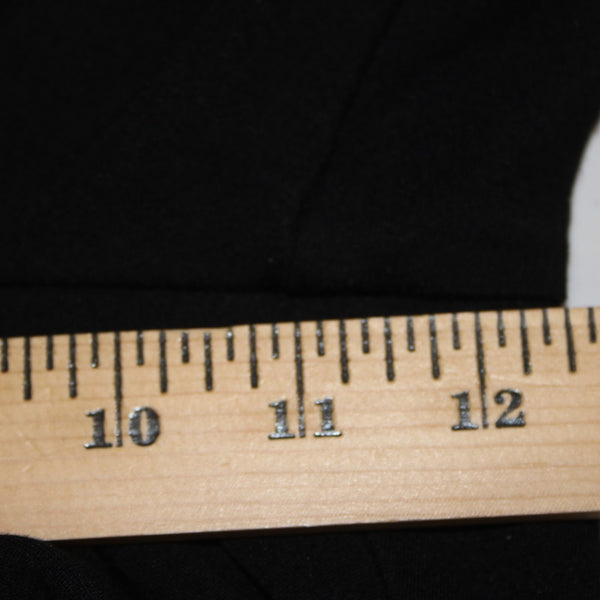 Joseph Ribkoff Pant Sz 18 x 27 Black Faux Leather Details Faux Pockets Pull On