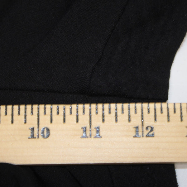 Joseph Ribkoff Pant Sz 18 x 27 Black Faux Leather Details Faux Pockets Pull On