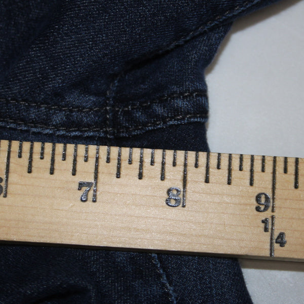 Joes Jeans Chelsea Sz 27 x 31 Dark Blue Denim Skinny Cotton Polyester Jeans