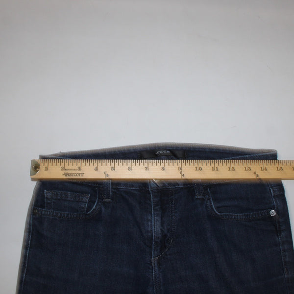 Joes Jeans Chelsea Sz 27 x 31 Dark Blue Denim Skinny Cotton Polyester Jeans
