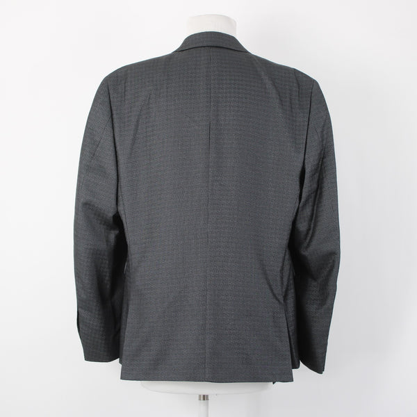 Bar III Slim Fit Sz 40 S Gray Silver Sheen 2BSV 2 Button Polyester Blend Jacket