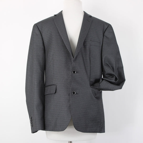 Bar III Slim Fit Sz 40 S Gray Silver Sheen 2BSV 2 Button Polyester Blend Jacket