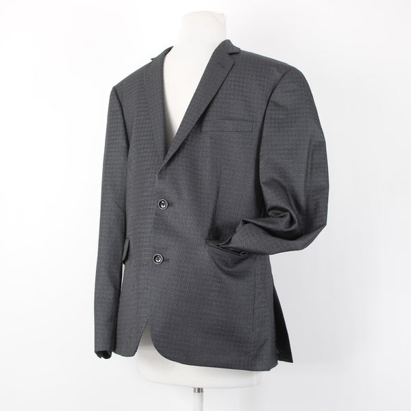 Bar III Slim Fit Sz 40 S Gray Silver Sheen 2BSV 2 Button Polyester Blend Jacket