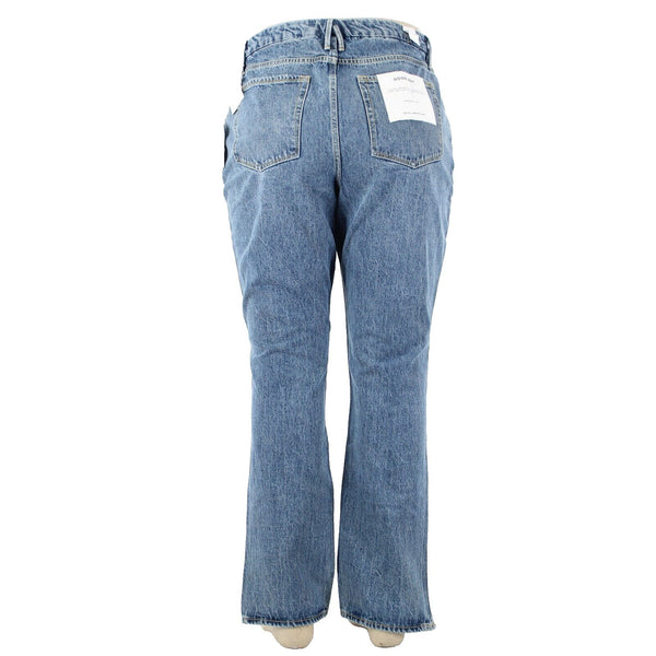 Good American Good Boy NEW $139 Sz 15 Medium Denim Curvy Denim Tummy Tech Jeans
