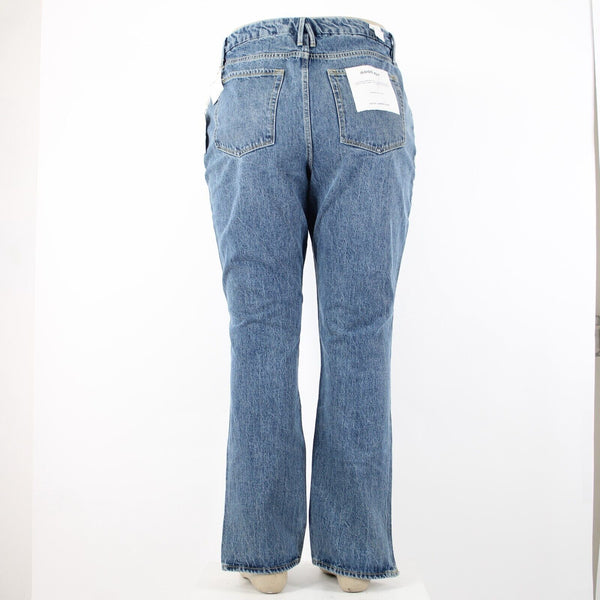 Good American Good Boy NEW $139 Sz 15 Medium Denim Curvy Denim Tummy Tech Jeans
