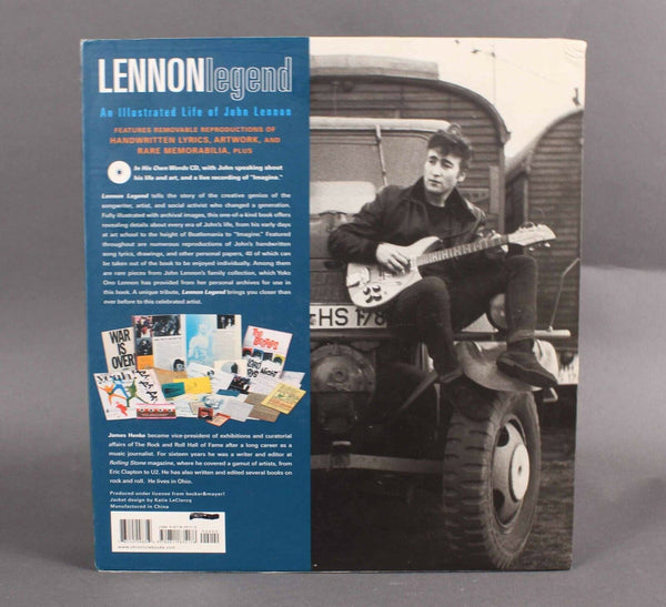 Lennon Legend: An Illustrated Life Of John Lennon 2003 Hard Cover Book