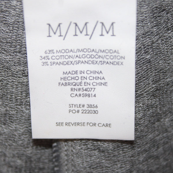 Cabi Pant Sz M x 27 Gray Pull On Modal Cotton Spandex Skort Skirt Skirted Pant