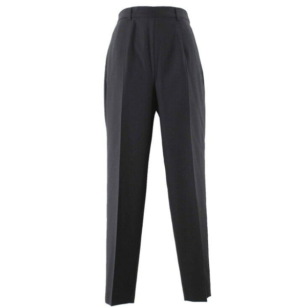 Nino Danieli 44 x 30" Black Extra Fine Virgin Wool Trouser Pant