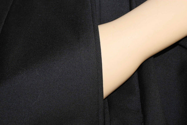 Nino Danieli 44 x 30" Black Extra Fine Virgin Wool Trouser Pant