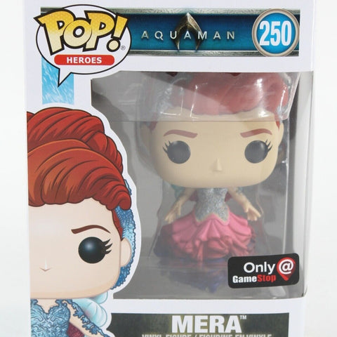 Funko POP Heroes Aquaman #250 Mera Gamestop Vinyl Figure