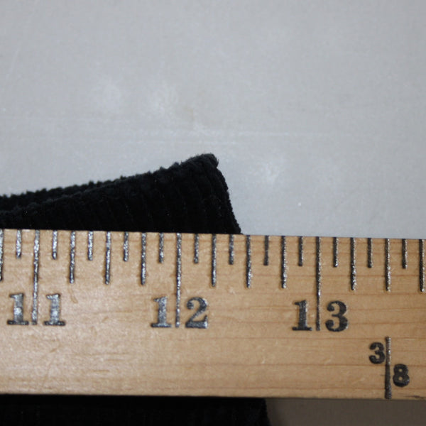 Piazza Sempione Pant Sz 38 x 28 Black Corduroy Pockets Cotton Nylon Pant