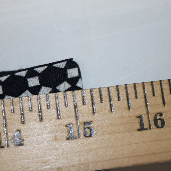 Max Edition Pant NEW $68 Sz M x 35 Navy Blue White Elastic Waist Wide Poly Pant