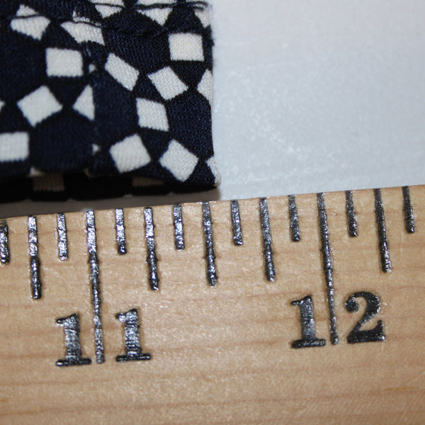 Max Edition Pant NEW $68 Sz M x 35 Navy Blue White Elastic Waist Wide Poly Pant