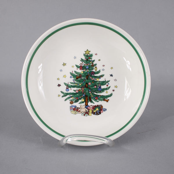Nikko Cereal Bowl Christmas Time Happy Holidays 8.5" Cereal Soup Bowl
