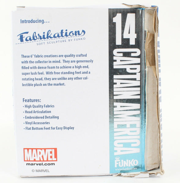 Funko Fabrikations Marvel Advengers Captain America #14 Plush Collectible