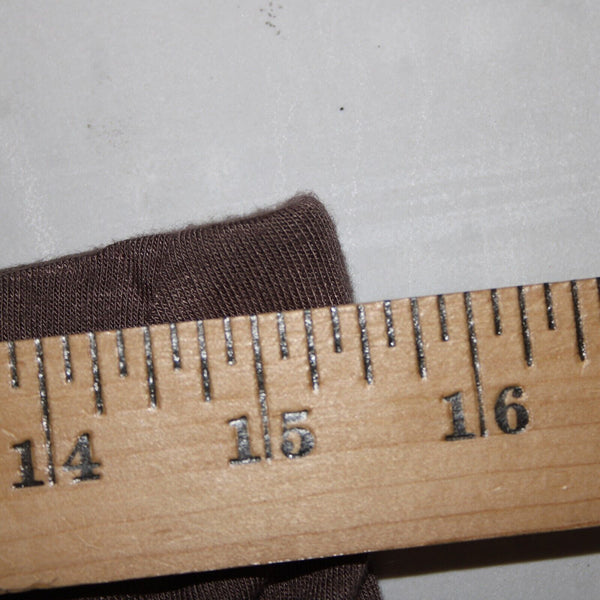 Stella Luce NEW Sz L Brown Knotted Ruched Asymmetrical Rayon Spandex Skirt