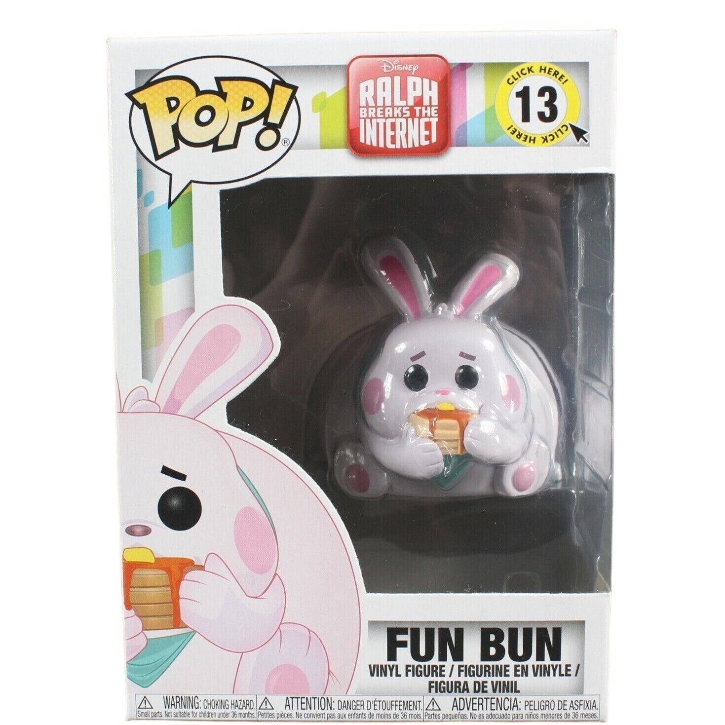 Funko POP Ralph Breaks The Internet #13 Fun Bun Vinyl Figure