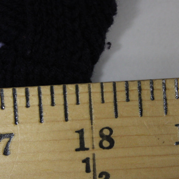 Talbots Sz S Navy Blue Multicolor Nordic Ski Style Cotton Acrylic Crew Sweater