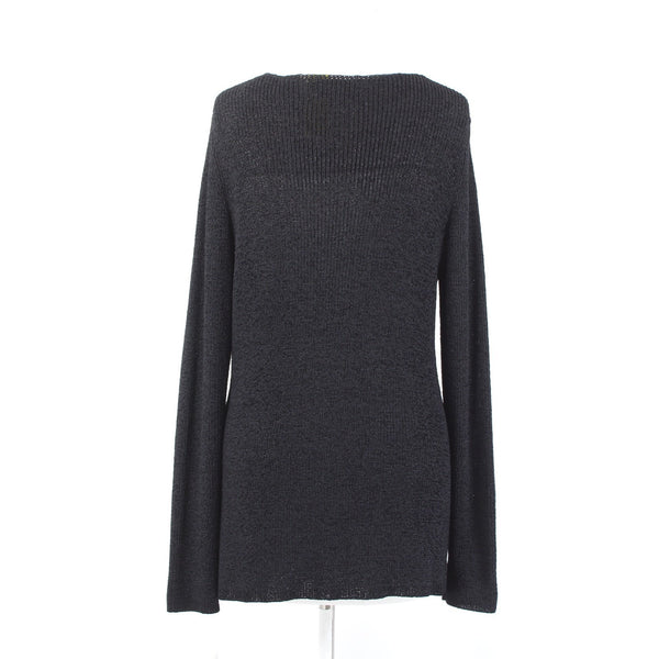 Dana Buchman Cardigan NEW $248 Sz S Black Open Knit Rayon Nylon Cardigan