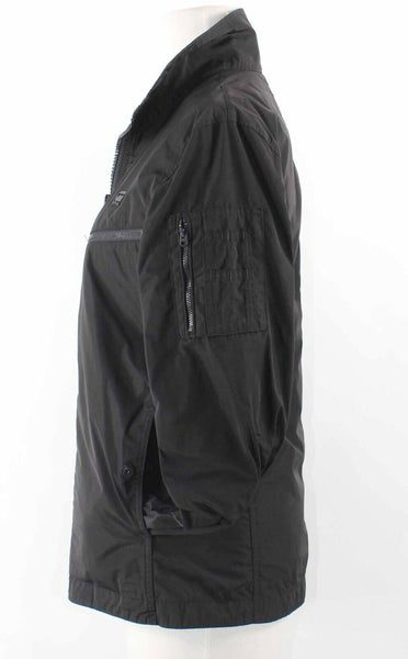 RAW G-Star Raw Sz S Black Raw Cargo Multi Pocket Polyester Cotton Jacket