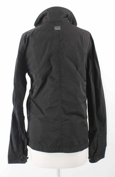 RAW G-Star Raw Sz S Black Raw Cargo Multi Pocket Polyester Cotton Jacket