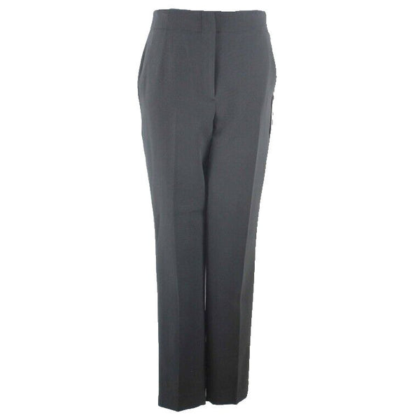 Eva Mendes NY&C NEW $70 Sz 6 Black Pocketed Slim Polyester Blend Pant