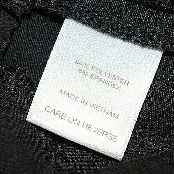 Eva Mendes NY&C NEW $70 Sz 6 Black Pocketed Slim Polyester Blend Pant