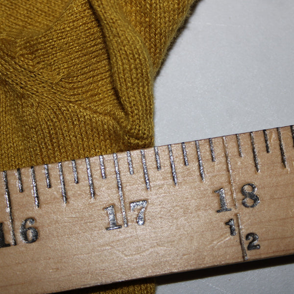 7th Avenue Sz M Yellow Green Buttons Cotton Rayon Nylon Cardigan Sweater