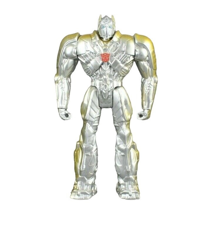 Hasbro 2013 Transformers Silver Knight Optimus Prime 11" Collect Action Figure