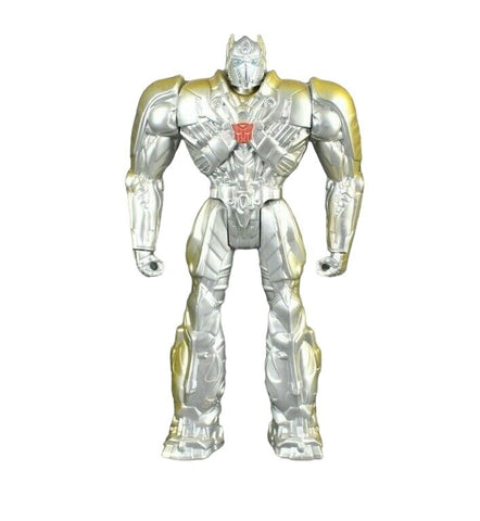 Hasbro 2013 Transformers Silver Knight Optimus Prime 11" Collect Action Figure