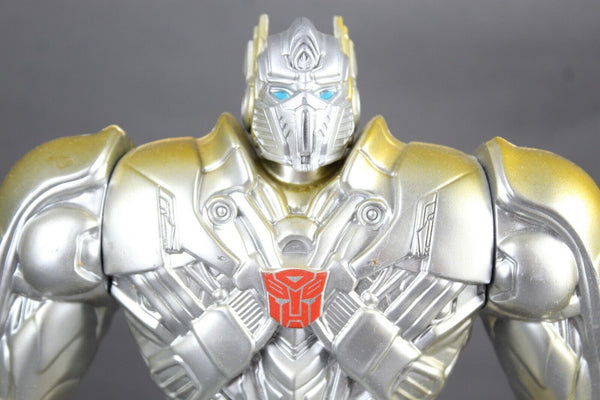 Hasbro 2013 Transformers Silver Knight Optimus Prime 11" Collect Action Figure