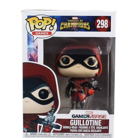 Funko POP Games Contest Of Champions #298 Guillotine Bobble Head Collectible