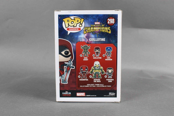Funko POP Games Contest Of Champions #298 Guillotine Bobble Head Collectible